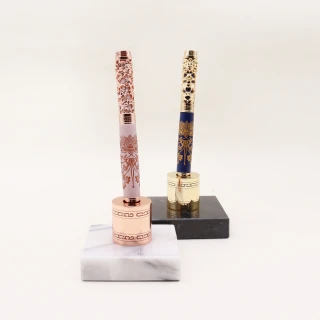 【ARTEX】故宮聯名 金番花鋼珠筆禮盒(黑金/米玫金)