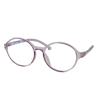 【Docomo】TR90抗藍光眼鏡　兒童專用眼鏡　質感粉色框體　鏡腳造型設計(藍光眼鏡)