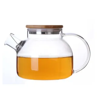 【AWANA】竹蓋耐熱玻璃茶壺GT-850(850ml)