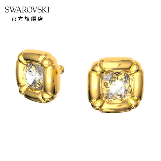 SWAROVSKI 施華洛世奇 Meteora銀色金耳環(新