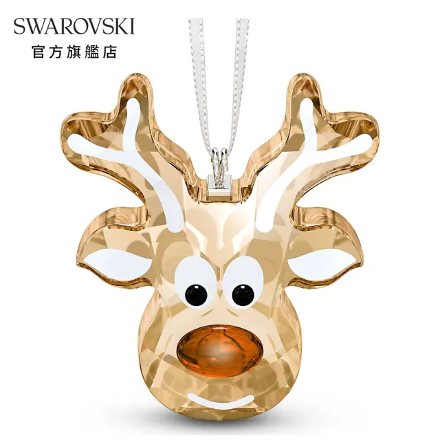 【SWAROVSKI 官方直營】馴鹿造型的薑餅掛飾 交換禮物