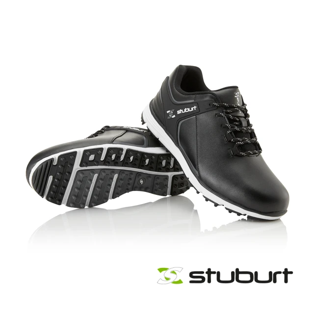 【stuburt】英國百年高爾夫球科技防水練習鞋-EVOLVE 3.0 SPIKELESS SBSHU1128(黑)