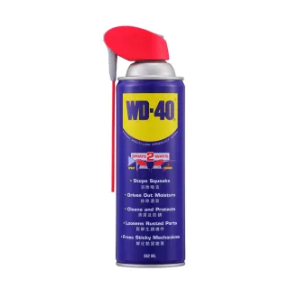 【WD40】多功能除銹潤滑劑附專利型活動噴嘴 382ml(WD40)