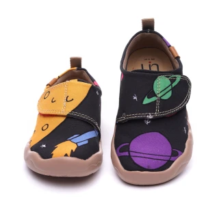 【uin】西班牙原創設計 童鞋 宇宙星球彩繪休閒鞋K83007004(彩繪)