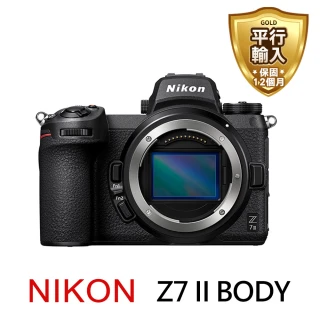 【Nikon 尼康】Z7 II BODY單機身(平行輸入)