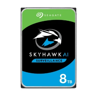 【SEAGATE 希捷】SkyHawk AI 8TB 7200轉監控專用碟(ST8000VE001)