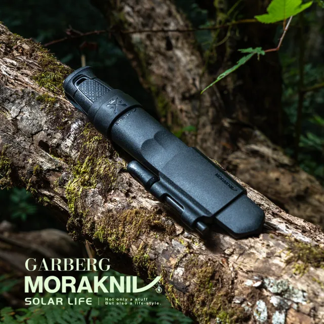 【MORAKNIV】Garberg 全龍骨式不鏽鋼直刀&求生配件 Garberg with Survival Kit 13914(戶外直刀)