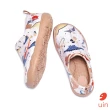 【uin】西班牙原創設計 童鞋 恐龍彩繪休閒鞋K1109173(彩繪)