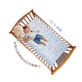 【C.D.BABY】嬰兒床3D純棉三層透氣墊 60X120 cm(嬰兒床墊 透氣床墊.涼墊)