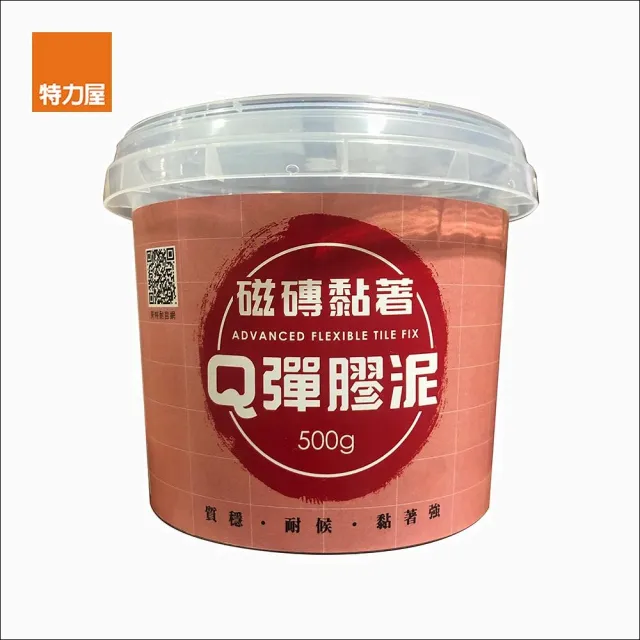 【特力屋】潤泰磁磚黏著Q彈膠泥500G