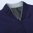 【ROBERTA 諾貝達】秋冬男款 鋪棉 棒球領時尚夾克(藍)