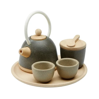 【Plantoys】小主廚-日式茶具組(木質木頭玩具 扮家家 角色扮演)