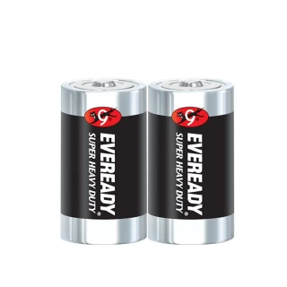 【Eveready 永備】1250SW2黑金鋼1號D碳鋅電池24入盒裝(錳乾電池 黑錳電池 乾電池)