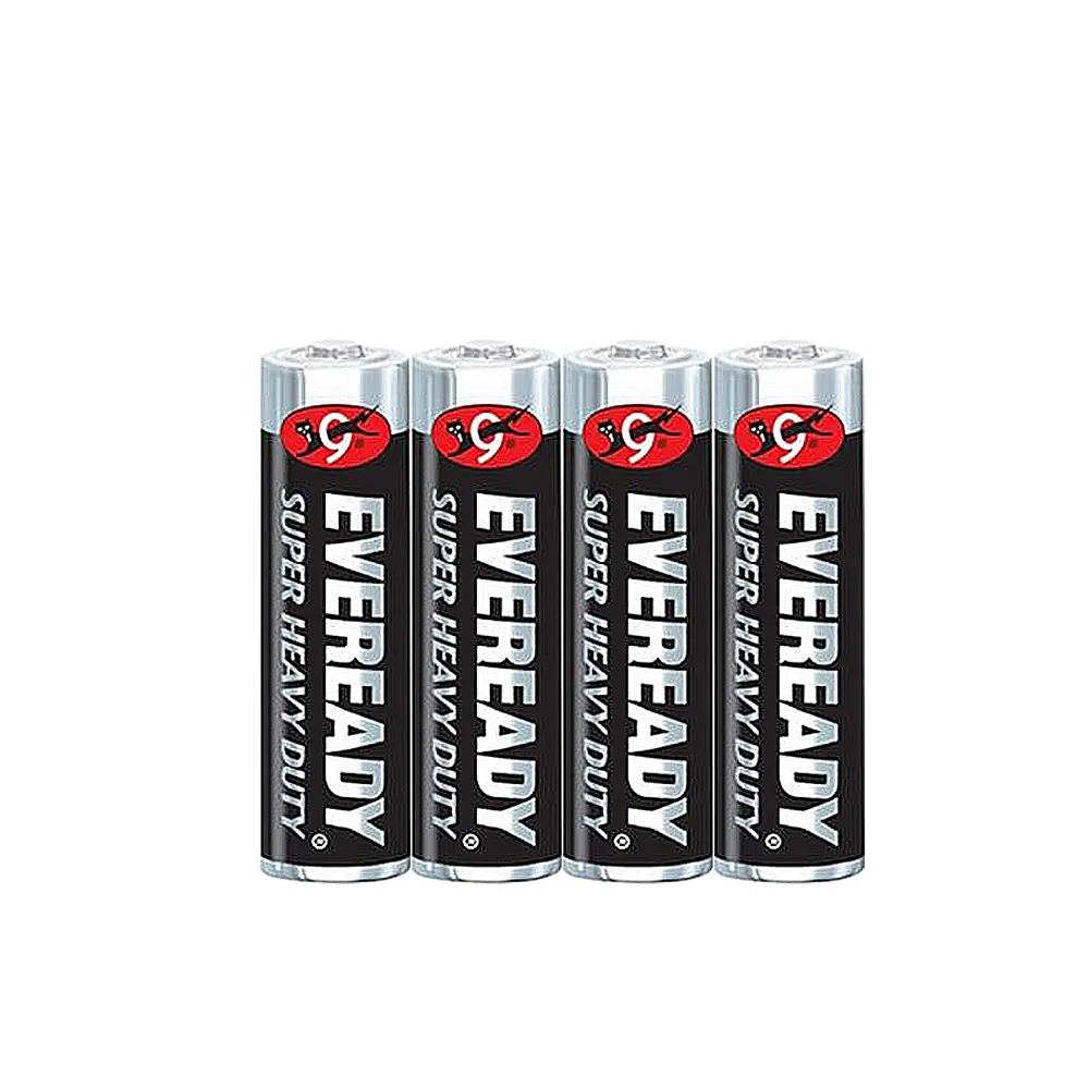 【Eveready 永備】1215SW4黑金鋼3號AA碳鋅電池48入(錳乾電池 黑錳電池 乾電池)