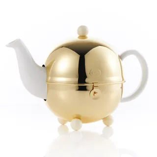 【TWG Tea】現代藝術系列茶壺(白金色/180ml)