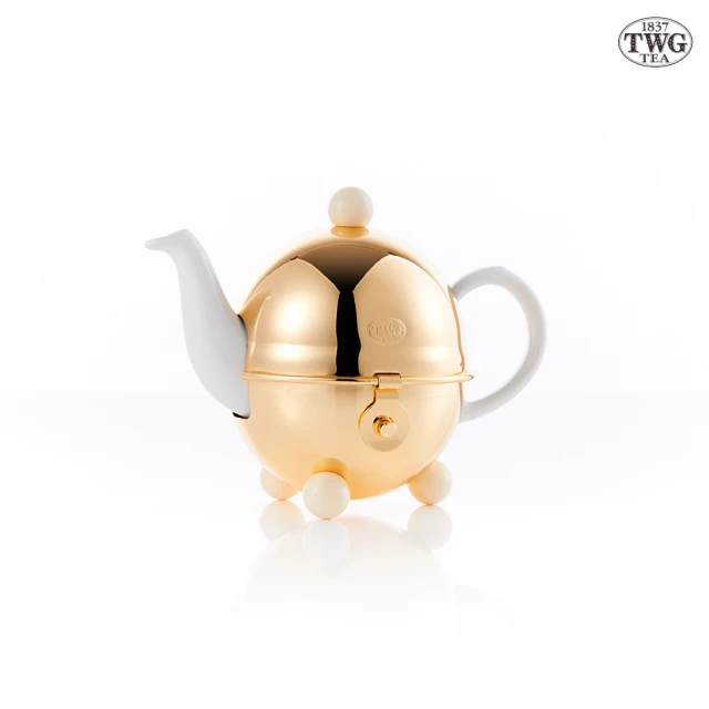 【TWG Tea】現代藝術系列茶壺(白金色/180ml)