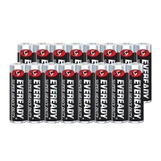 【Eveready 永備】1212SW16黑金鋼4號AAA碳鋅電池32入裝(錳乾電池 黑錳電池 乾電池)