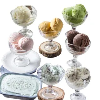 【杜老爺】7種口味家庭號桶裝冰淇淋3Lx4桶(薄荷巧克力/香草/草莓/芒果/抹茶/特級巧克力/瑞士巧克力)(交換禮