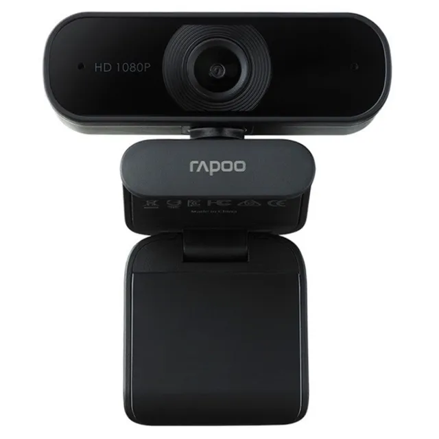 【rapoo 雷柏】C260 1080P FHD 降噪超廣角視訊鏡頭 網路視訊攝影機