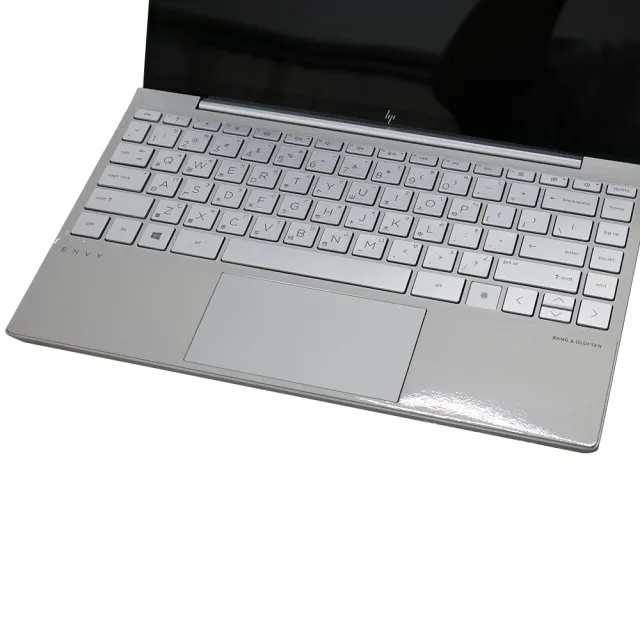 【Ezstick】HP Envy 13-ba 13-ba1037TU 透明菱格紋機身保護貼(含上蓋貼、鍵盤週圍貼、底部貼 共三張)