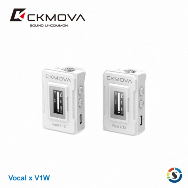 【CKMOVA】VOCAL X V1W 一對一無線麥克風系統(勝興公司貨)