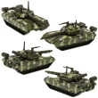 【TDL】合金車玩具軍事迷彩坦克車迴力車玩具汽車模型玩具車 CT-1808