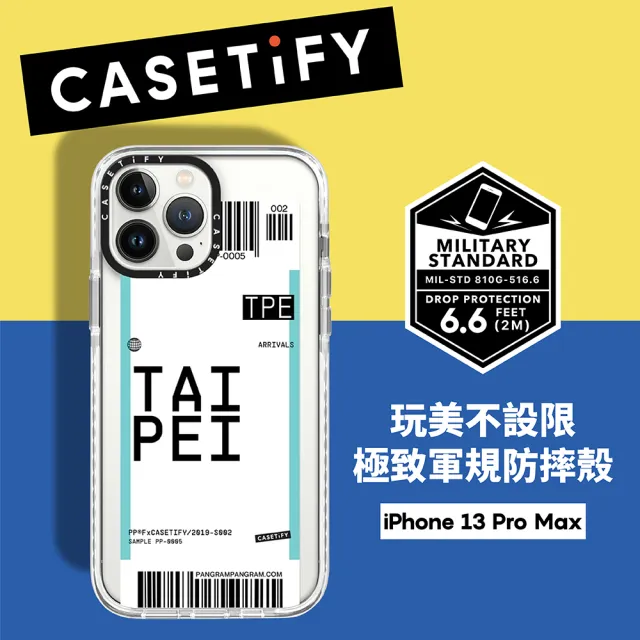 【Casetify】iPhone 13 Pro Max 耐衝擊保護殼-城市系列台北(Casetify)