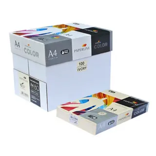 【PAPERLINE】象牙白PL100 彩色影印紙A4 80G(5包/箱)