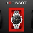 【TISSOT 天梭 官方授權】PRC200 CHRONOGRAPH 三眼計時腕錶 / 43mm 禮物推薦 畢業禮物(T1144171105700)