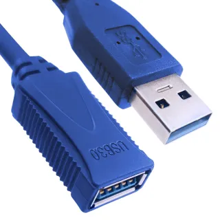 【UniSync】USB3.0公對母超光速延長線/資料傳輸線 3M