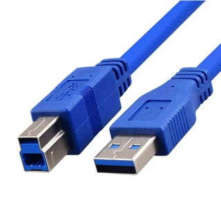 【UniSync】USB3.0A公對B公高速數據資料傳輸線 1.8M