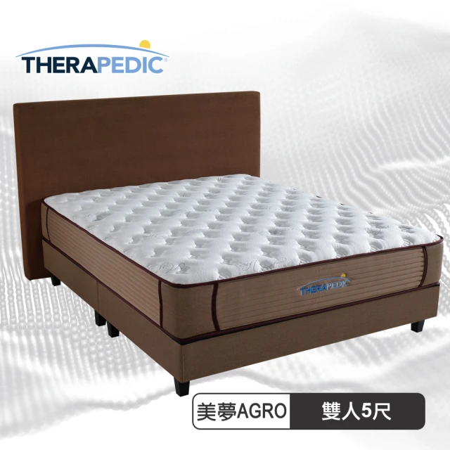 Therapedic 沛迪醫生 美夢二代Agro乳膠三段獨立筒兩線床墊(雙人)