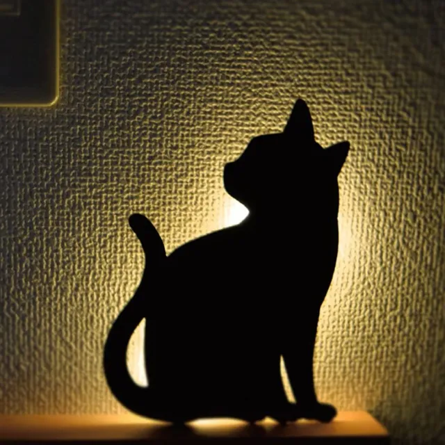 【台隆手創館】貓咪造型LED壁燈(試探/漫步/瞄)