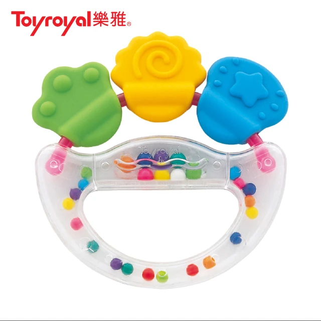 【Toyroyal樂雅 官方直營】可消毒唦唦搖鈴