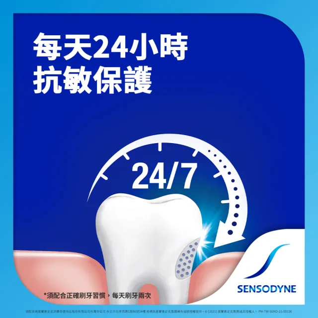 【SENSODYNE 舒酸定】日常防護 長效抗敏牙膏 超值4入(牙齦護理120gX3入+溫和高效淨白牙膏120gX1入)
