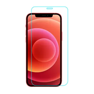 【RedMoon】APPLE iPhone 12 mini 5.4吋 9H螢幕玻璃保貼 2.5D滿版保貼 2入(i12mini)