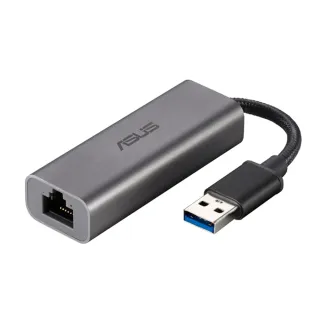 【ASUS 華碩】2.5G 乙太網路 USB 轉接器(USB-C2500)