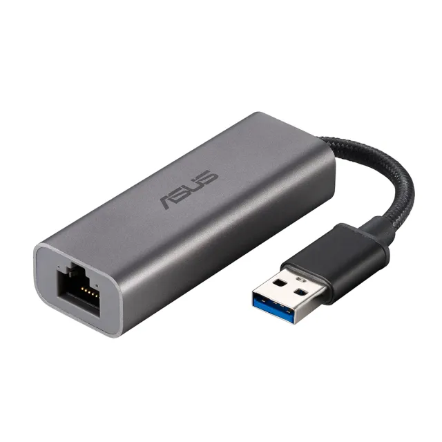 【ASUS 華碩】2.5G 乙太網路 USB 轉接器(USB-C2500)
