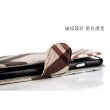 【Aguchi 亞古奇】Samsung Galaxy Note20 5G 英倫格紋氣質手機皮套 側掀磁扣支架式皮套 限量發行