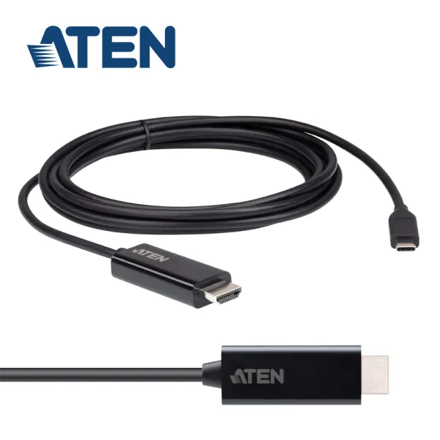【ATEN】USB-C轉4K HDMI轉接線 2.7M(UC3238)