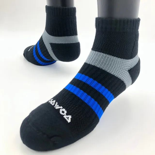 【WOAWOA】能量激發登山襪-中筒-男款｜單雙(登山襪 健走襪 除臭襪 襪子 男襪 足弓襪 毛巾底 8747244)