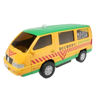 【TDL】合金車玩具幼稚園娃娃車校車玩具迴力車汽車模型聲光玩具車 CT-465