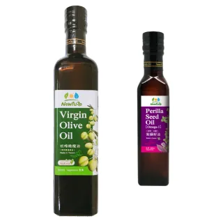 【展康】紫蘇籽油250ml*1瓶+橄欖油500m*1瓶l(健康好油大小配)