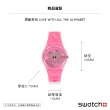 【SWATCH】Gent 原創系列手錶LOVE WITH ALL THE ALPHABET 愛的隻字片語 瑞士錶 錶(34mm)