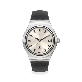【SWATCH】金屬 Sistem51機械錶UNAVOIDABLE 絕對紳士 手錶 瑞士錶 錶(42mm)