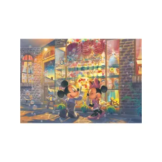 【TENYO】108發光片拼圖 米奇米妮暮光玩具店(迪士尼 家族)