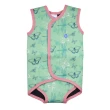【Splash About 潑寶】嬰兒 保暖泳衣 連身- 花漾蜻蜓(嬰兒連身泳衣)