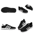 【adidas 愛迪達】休閒鞋 Run 60s 2.0 復古慢跑 男鞋 愛迪達 麂皮 黑 白 運動鞋(FZ0961)