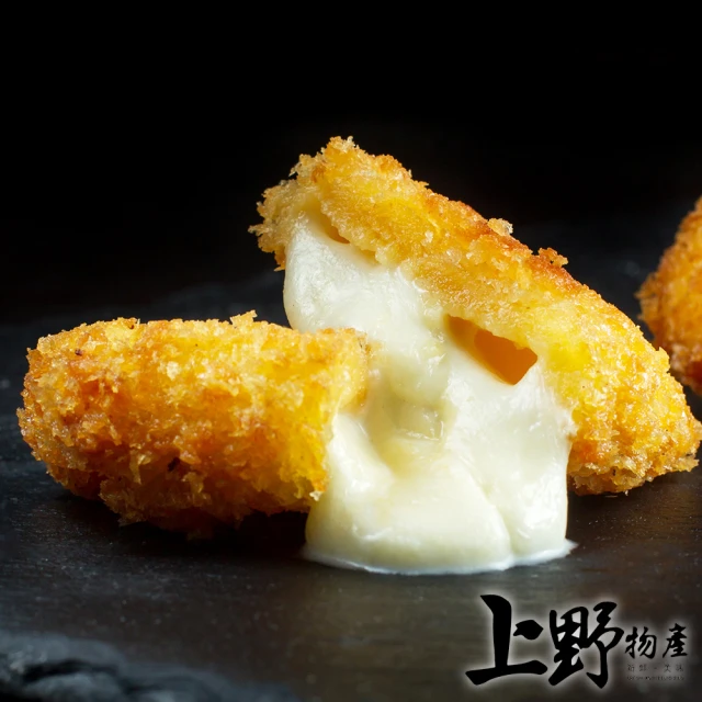 上野物產 6包共36條 莫札瑞拉 起司條(150g±10%/約6條/包 起士條/乳酪條/零食)