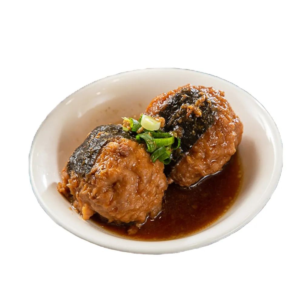 【上野物產】傳統日式海苔丸7包 共35顆(200g±10%/5顆/包)